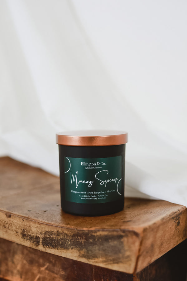 "Morning Squeeze" Signature Candle